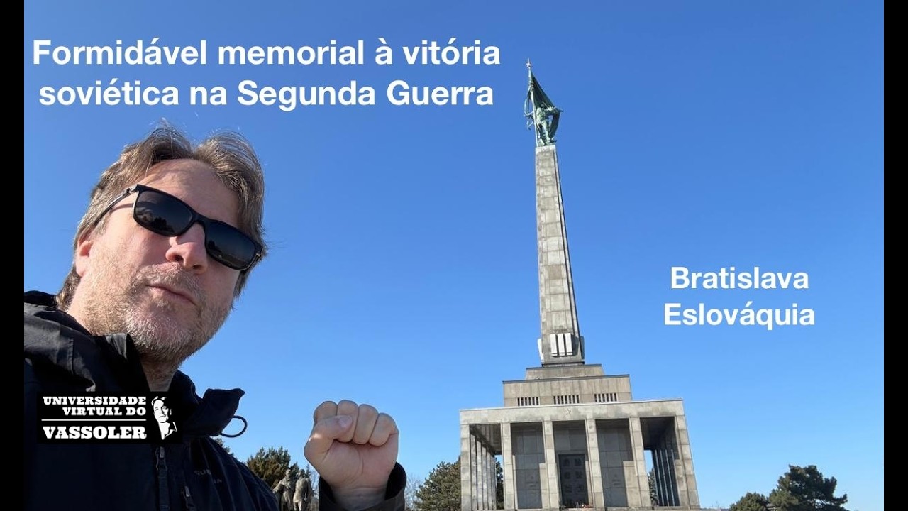 Viagens de Vassoler #328: Em Bratislava, monumento à vitória soviética na 2.ª Guerra | Eslováquia