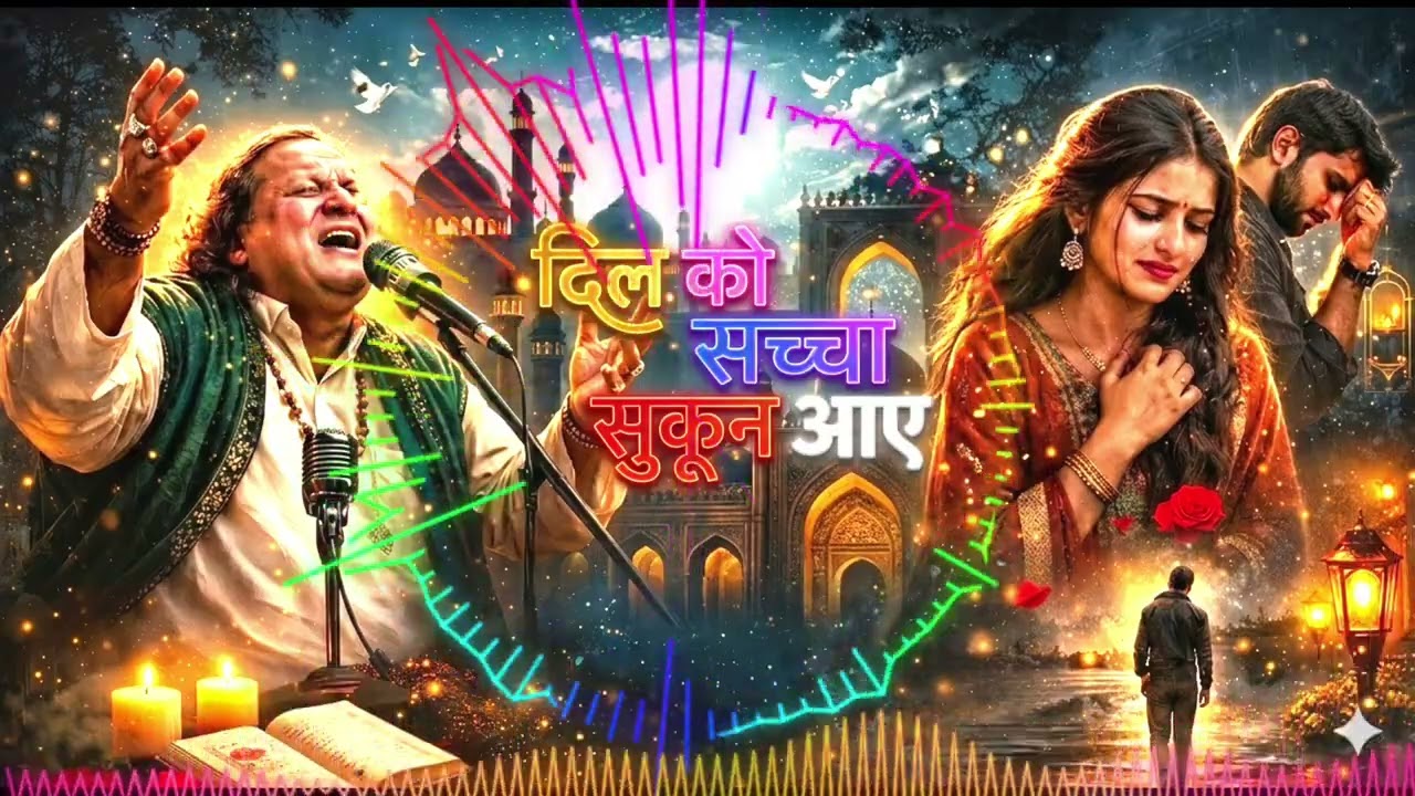 Dil Ko Saccha Sukoon Aaye | Soulful Sufi Qawwali 2026 | Heart Touching Islamic Kalam 🤍✨