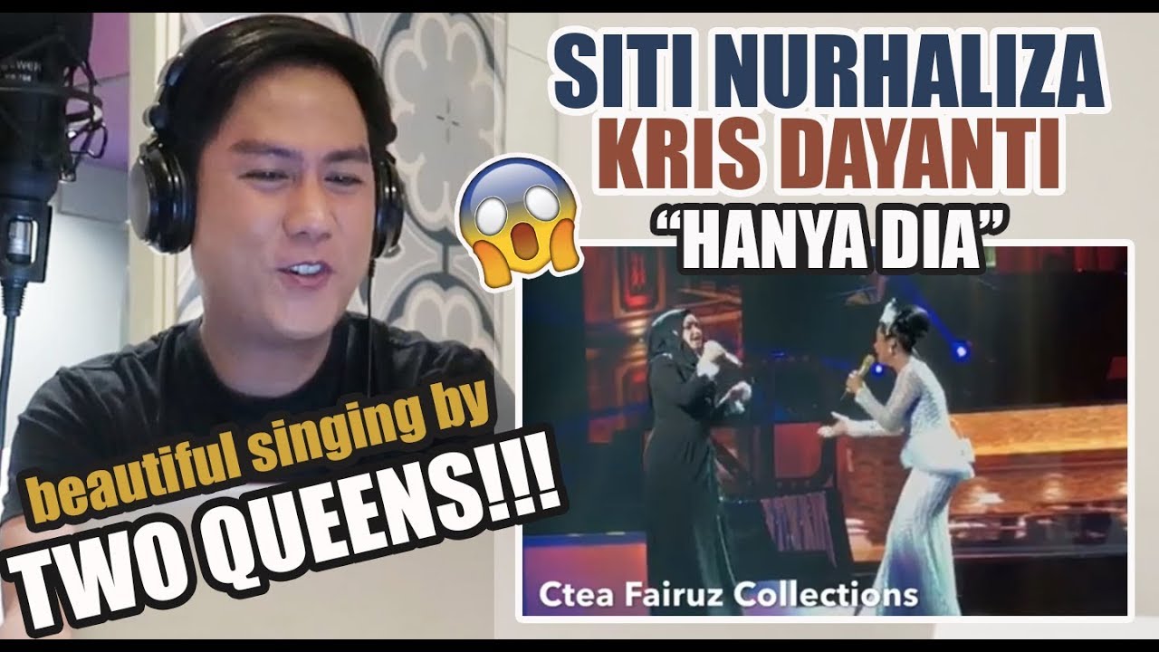 Siti Nurhaliza & Kris Dayanti - Hanya Dia | REACTION
