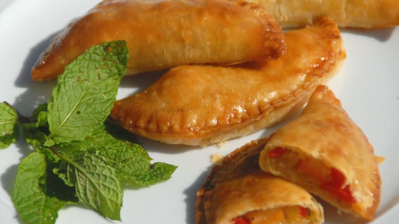 Empanadillas de verduras al horno | Receta facil paso a paso
