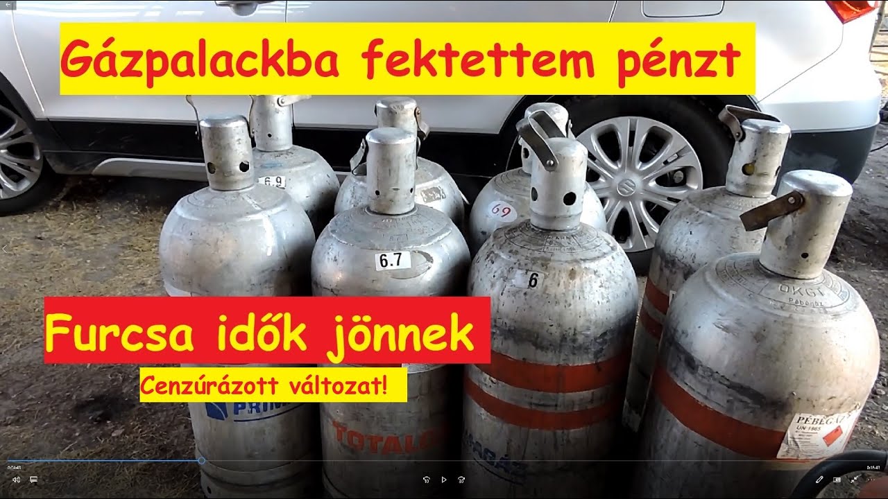 1664. Gázpalackba fektettem. 🔥💰  PB gázpalack infók. ÚJRAVÁGVA.