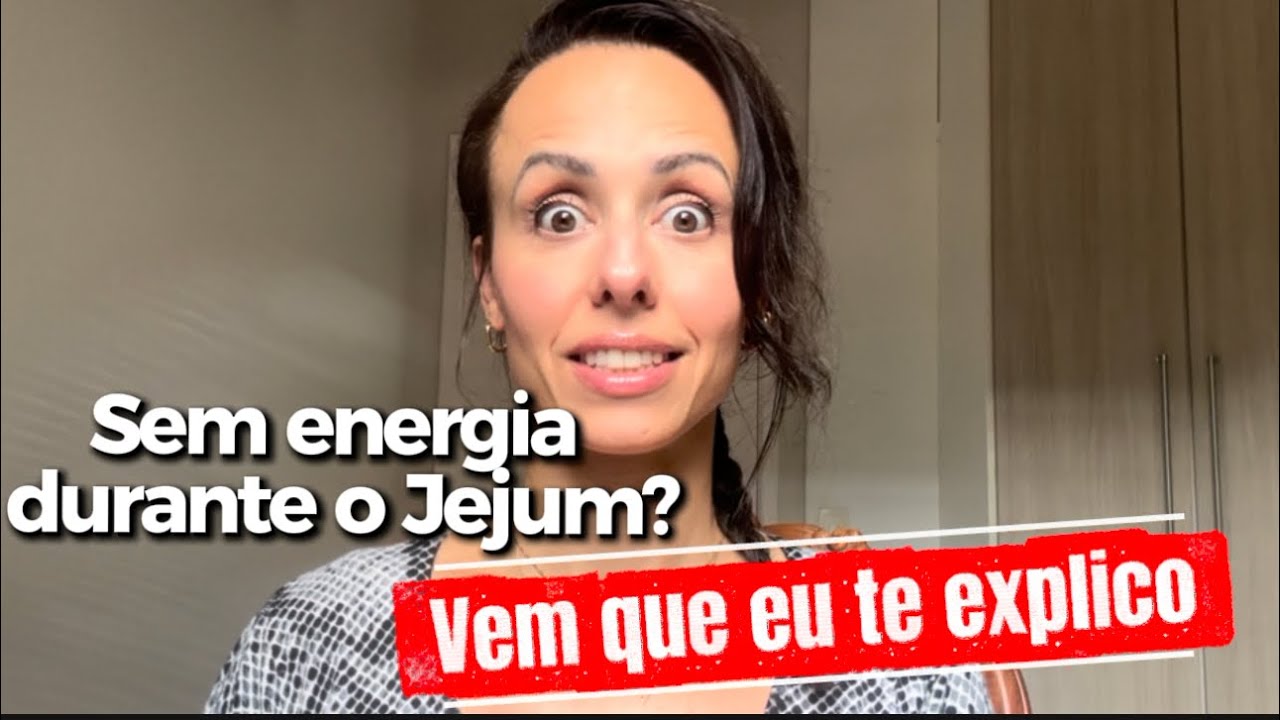 O jejum intermitente não está te trazendo energia? Vem que eu te explico!