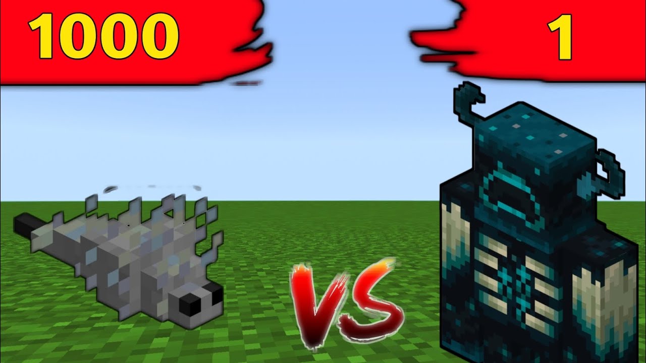 200 Silverfish vs 1 Warden 💀