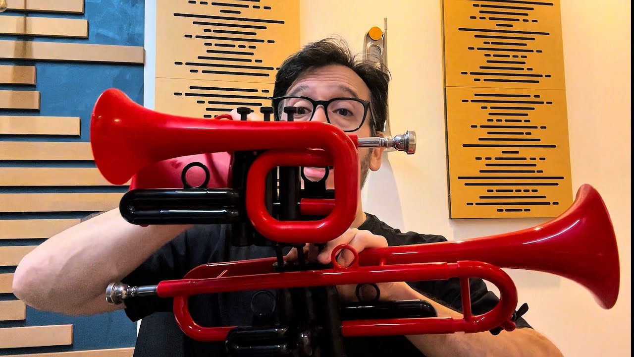 Comparando las trompetas de la marca Pampet