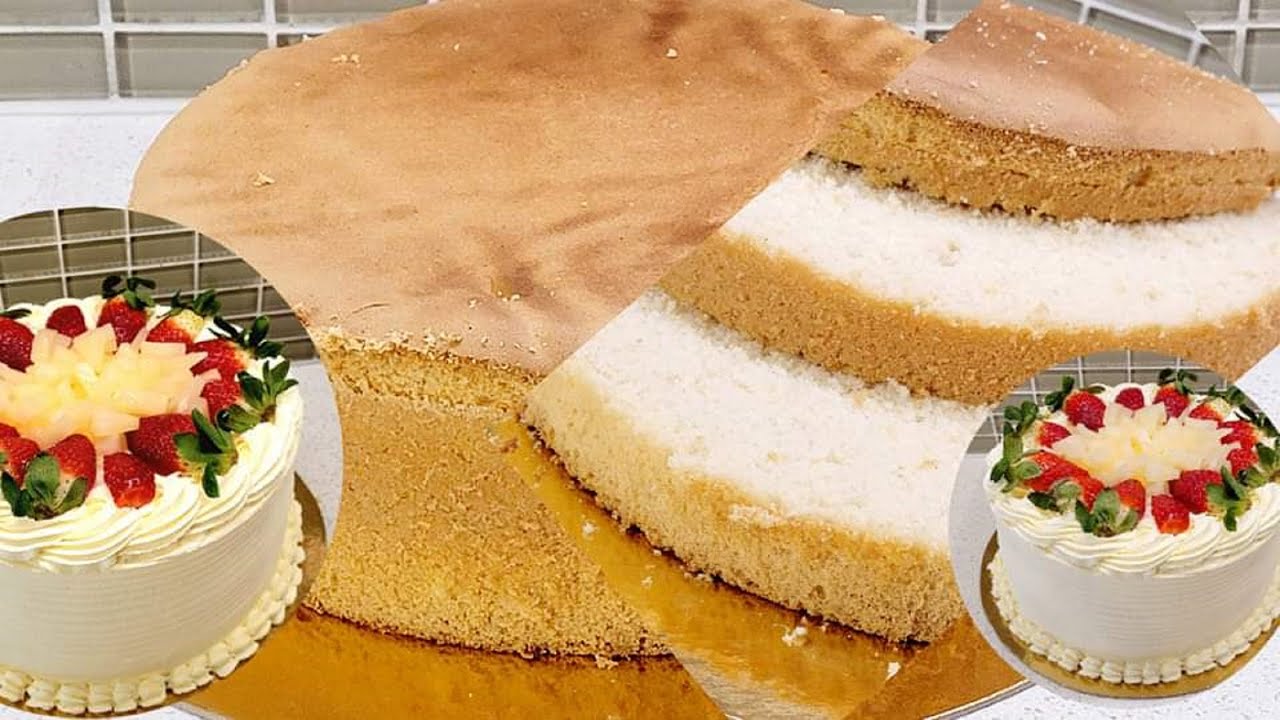 طريقة عمل الكيك الاسفنجي باستخدام محسن الكيك الجل