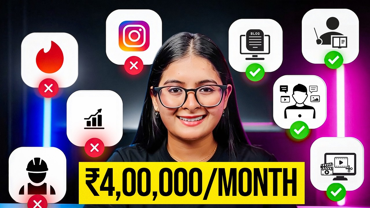 I Tried 12 Online Hustles in 2026, 4 Could Work for You! (₹4L/Month Potential)