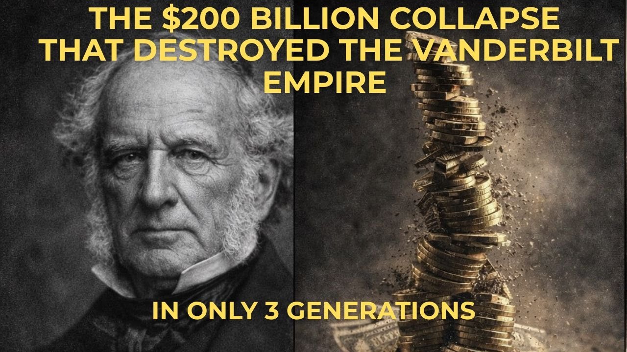 The Vanderbilt Collapse: The $200B Mistake That Destroyed America's Richest Family