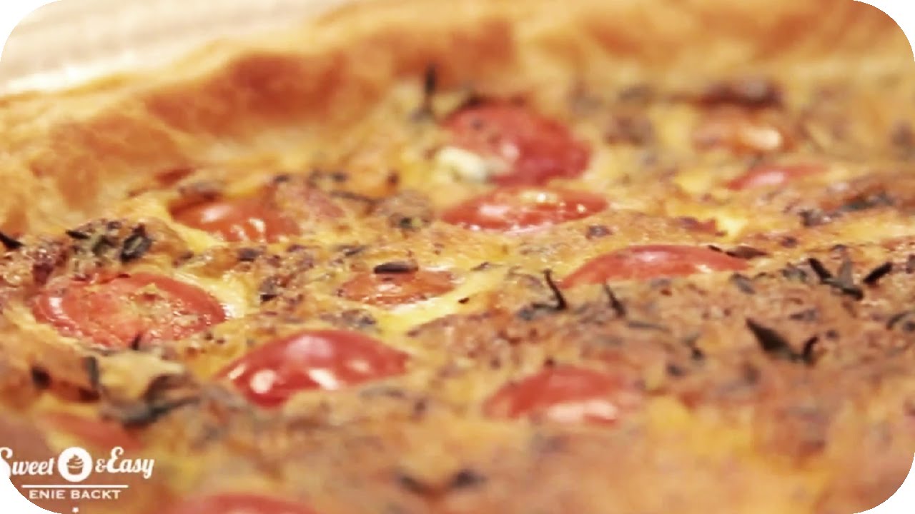 Tomatentarte mit Ziegenkäse backen | Sweet & Easy - Enie backt
