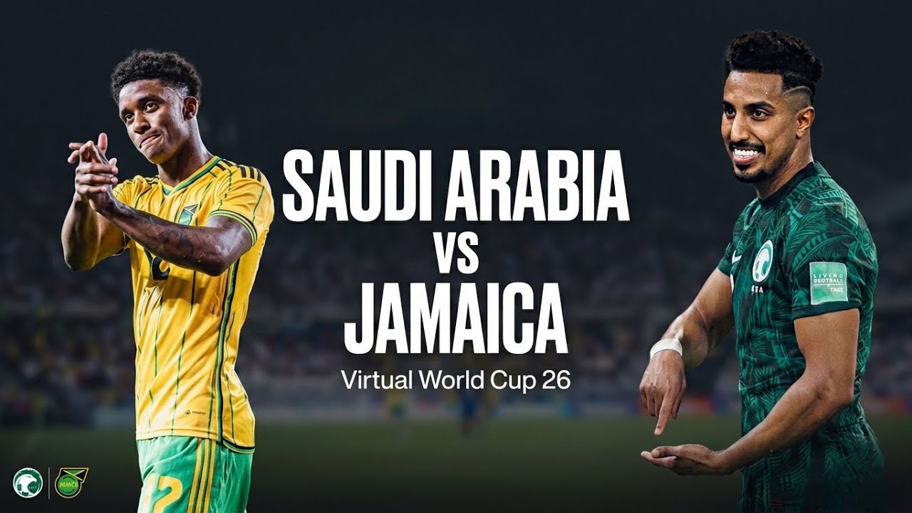 Virtual World Cup 26 – Saudi Arabia vs Jamaica | Group Stage Match
