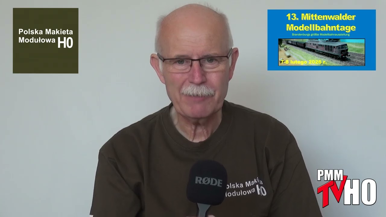 Zaproszenie na premierowy pokaz filmowego reportażu z wystawy makiet kolejowych Mittenwalde 2026