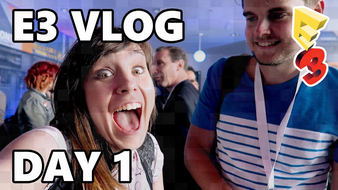 Ellen's on her way to E3 | Vlog Day 1