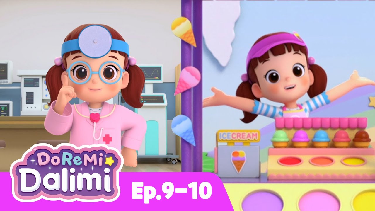 Dokter dan Es Krim | Doctor N Icecream | Lagu anak | Nursery Rhyme | Doremi Dalimi bahasa Indonesia