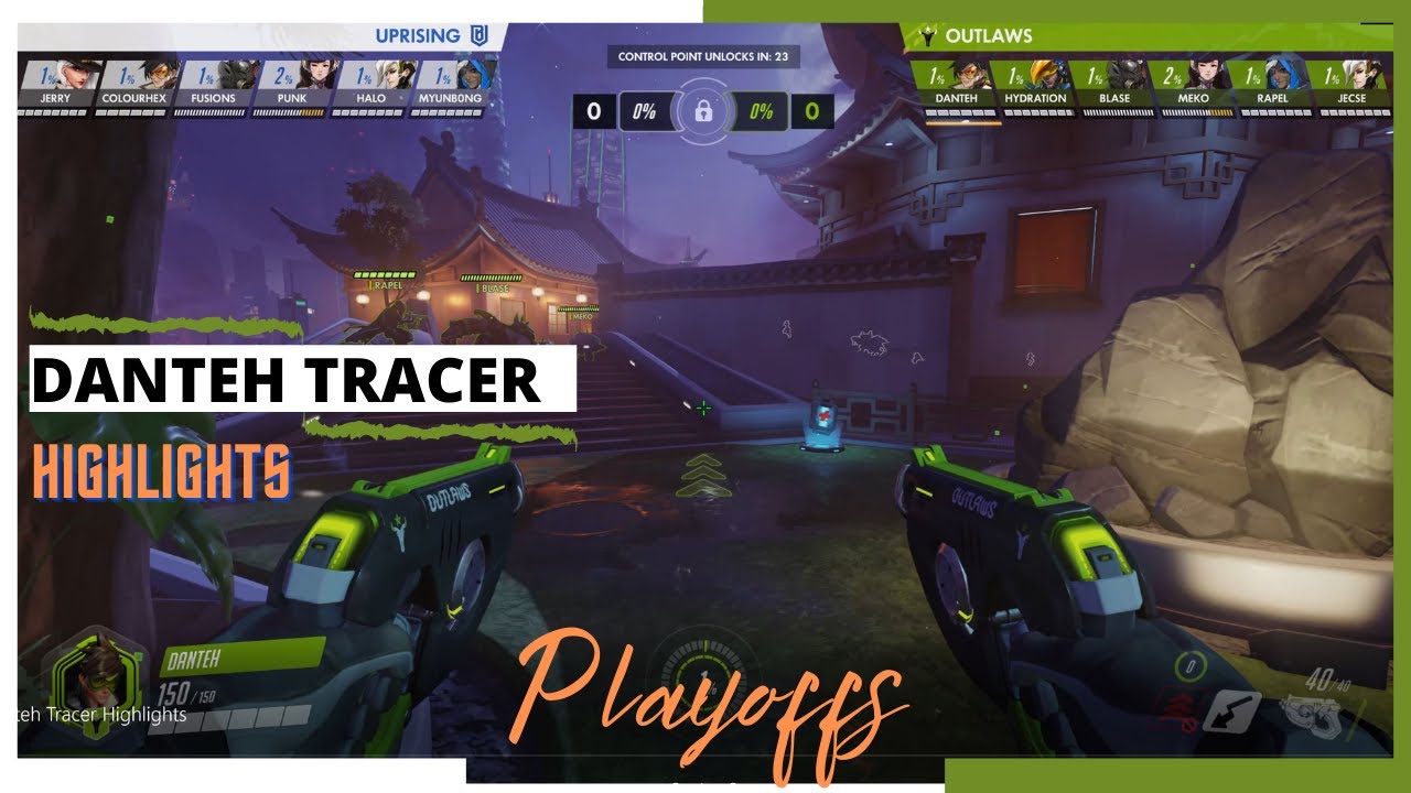 DANTEH TRACER Highlights vs Boston Uprising | OWL Season 2020 Playoffs
