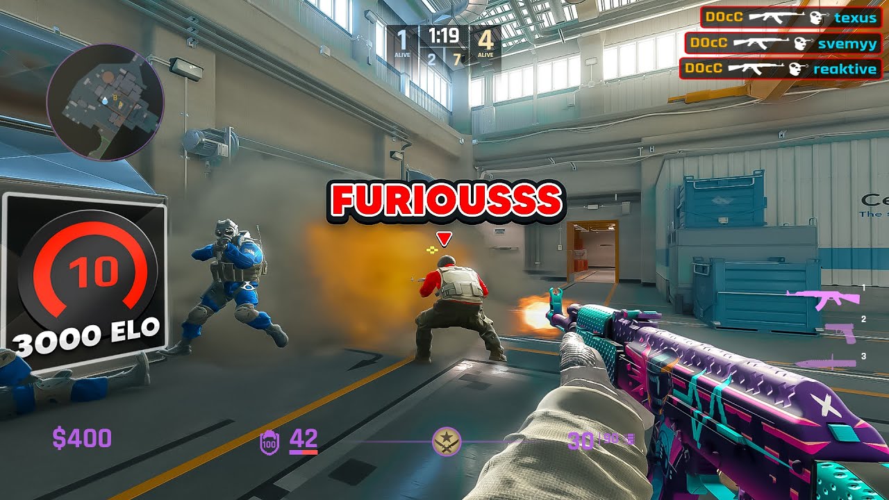 WHAT HIGH ELO FACEIT LOOKS LIKE...