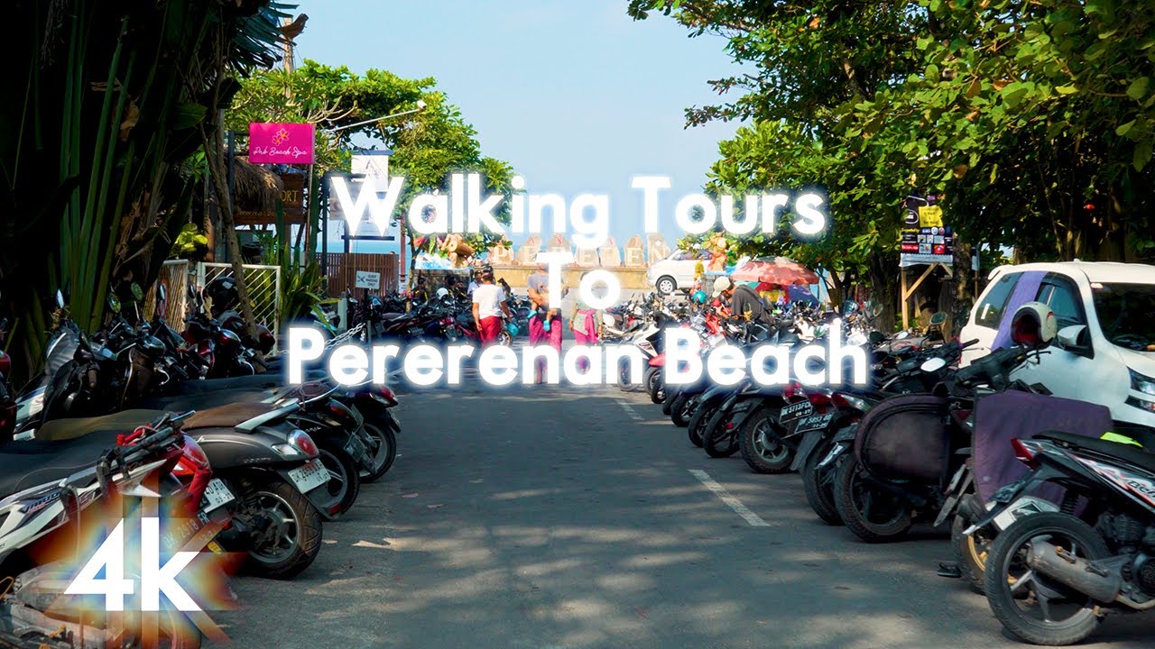 PERERENAN BEACH BALI - 4K 60Fps Walking Tours - June 2023