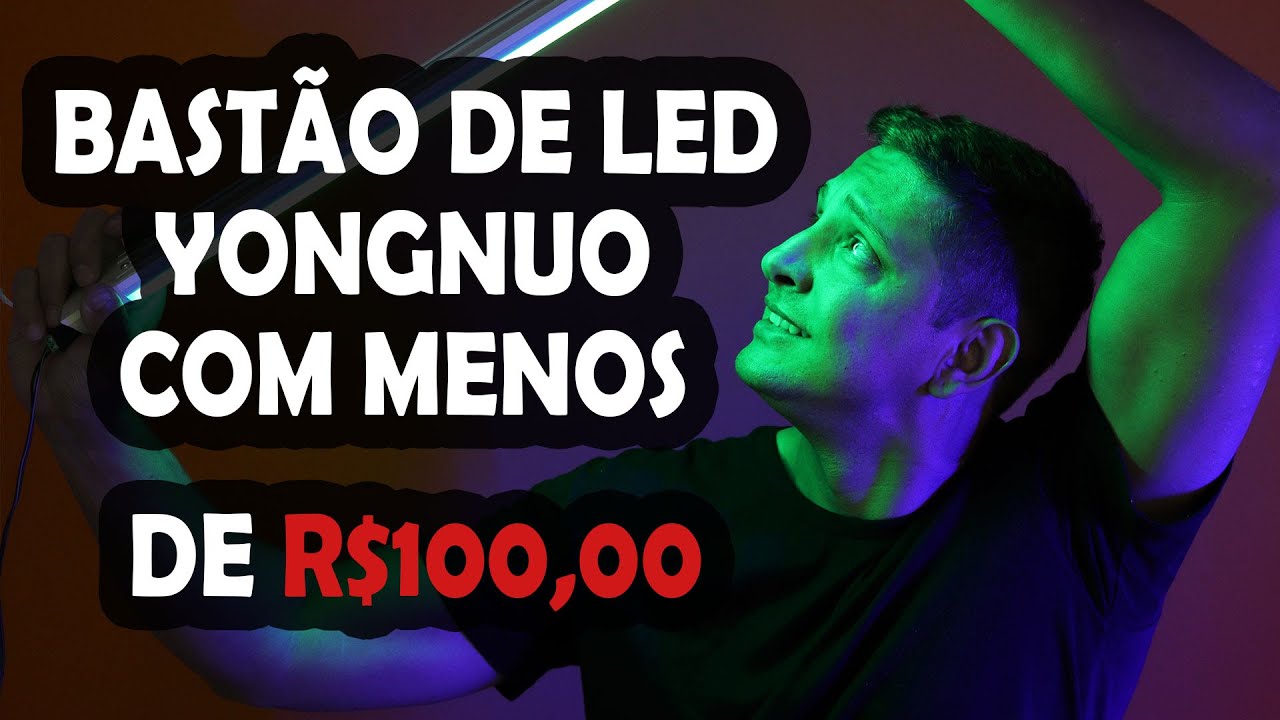 Faça seu Bastão de led Yongnuo YN360 caseiro com menos de 100,00 em 2020