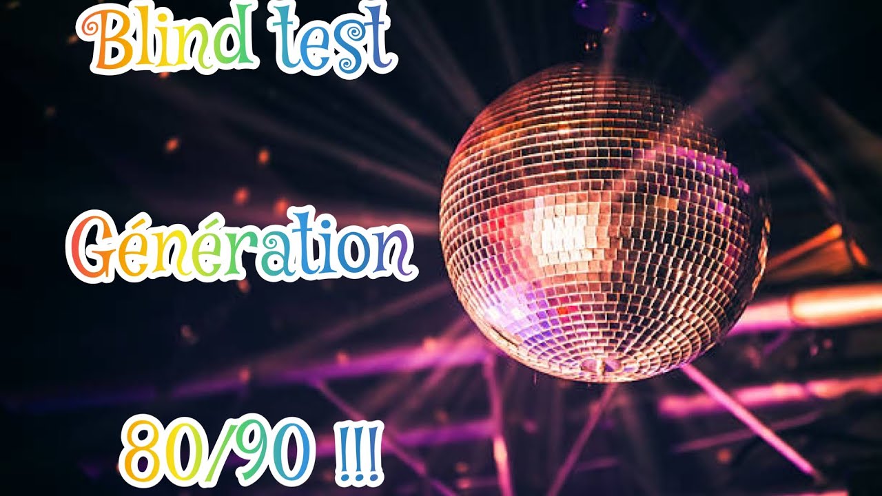 Blind test 50 titres année 80/90 !!!🎉🪩🪩