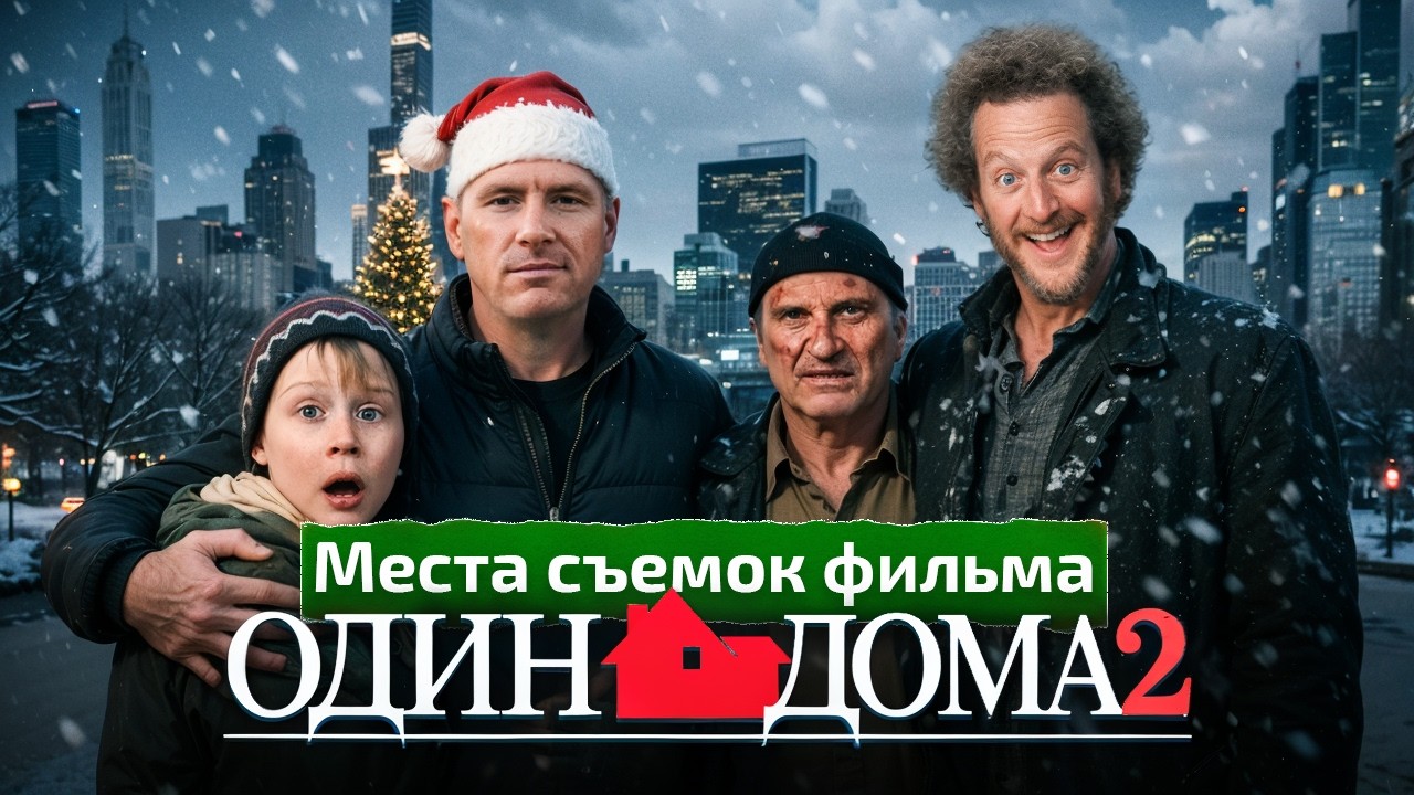ОДИН ДОМА 2 | Места съемок фильма спустя 34 ГОДА | НЬЮ-ЙОРК