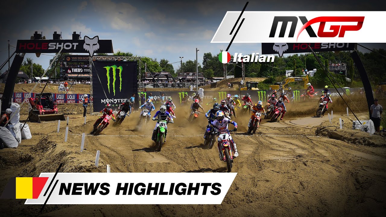 News Highlights in Italian | MXGP of Flanders 2024 #MXGP #Motocross