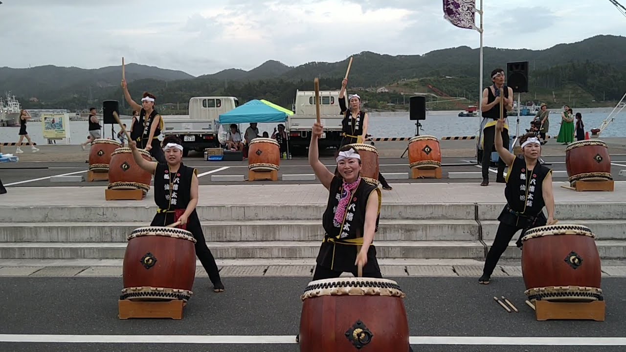 2023・8月6日・宮城県気仙沼市・打ちばやし大競演「打ちばやし」・気仙沼みなとまつり
