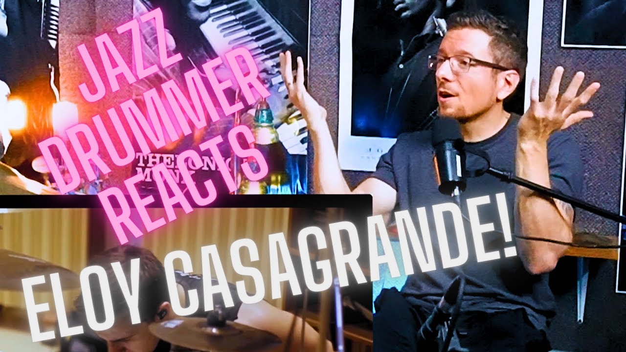 -JAZZ DRUMMER REACTS TO METAL- !!!ELOY CASAGRANDE!!!
