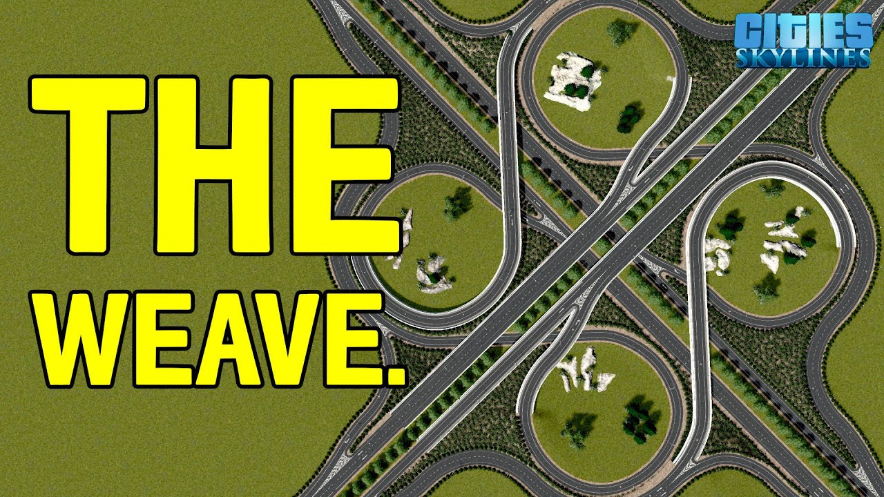 How I FIXED the Cloverleaf Interchange in Cities Skylines (Removing the Weave)
