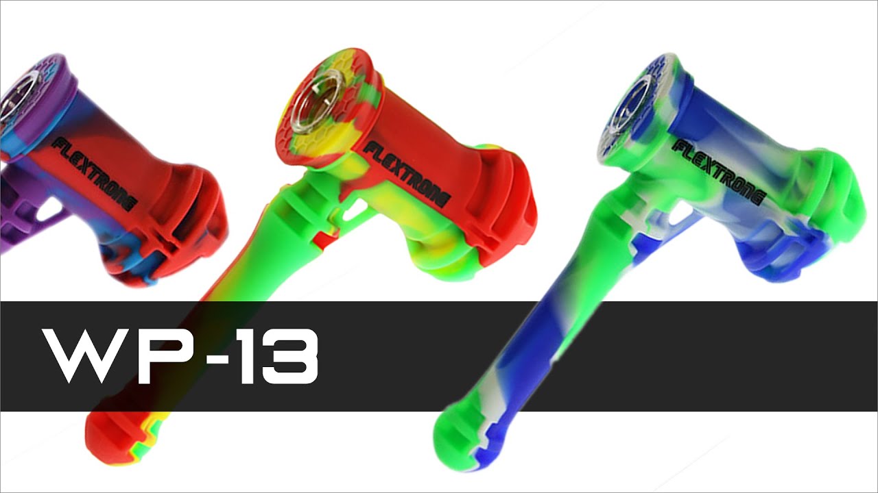WP-13 | FLEXTRONG 7 inch Silicone Hammer Pipe