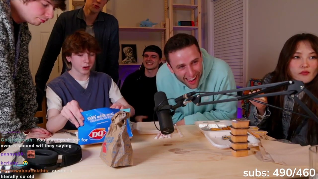 MUKBANG WITH KARL, TINA, FOOLISH, AUSTIN, AND NOLAN!