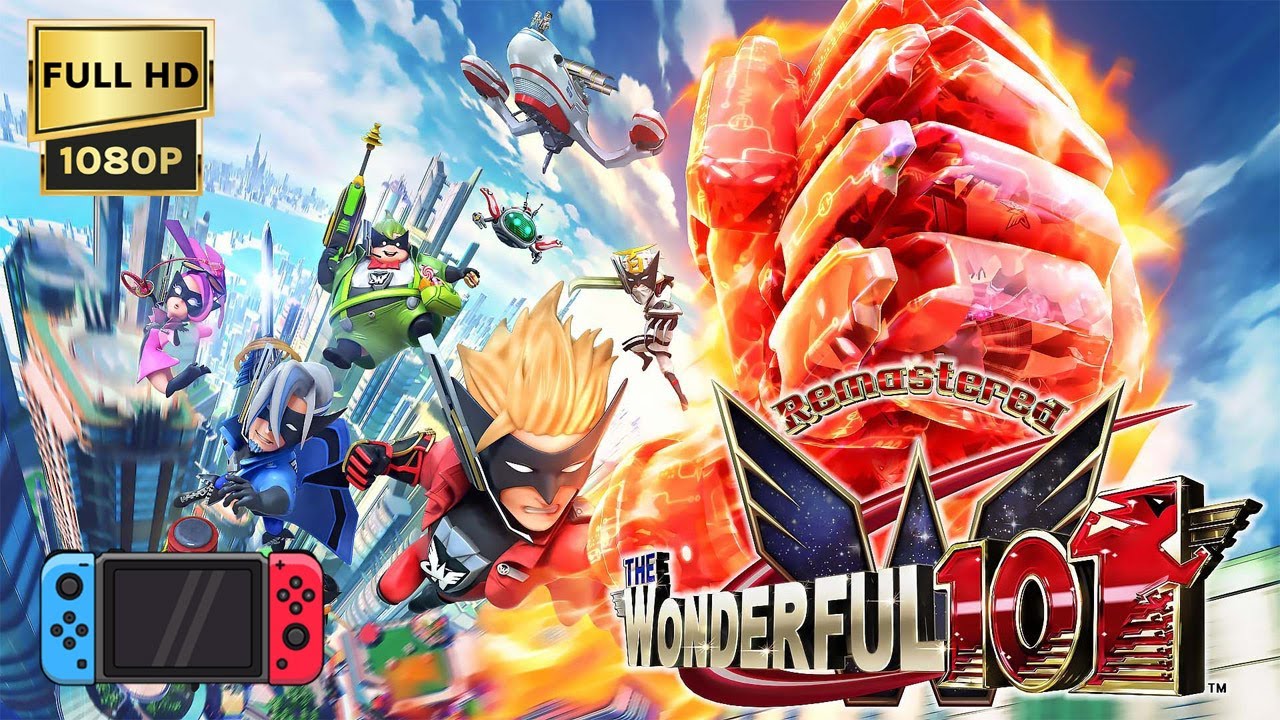 The Wonderful 101 - Remastered - Gameplay - Nintendo Switch - Portátil - 1080p