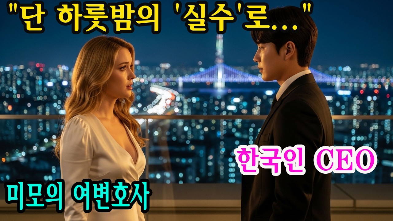 미국인 여성이 한국인 남성과 뜨거운 하룻밤을 보냈다. 3년 후, 그녀는 사라진 그를 찾아 한국으로 갔지만… 그곳에서 충격적인 진실을 알고 눈물을 흘렸다.