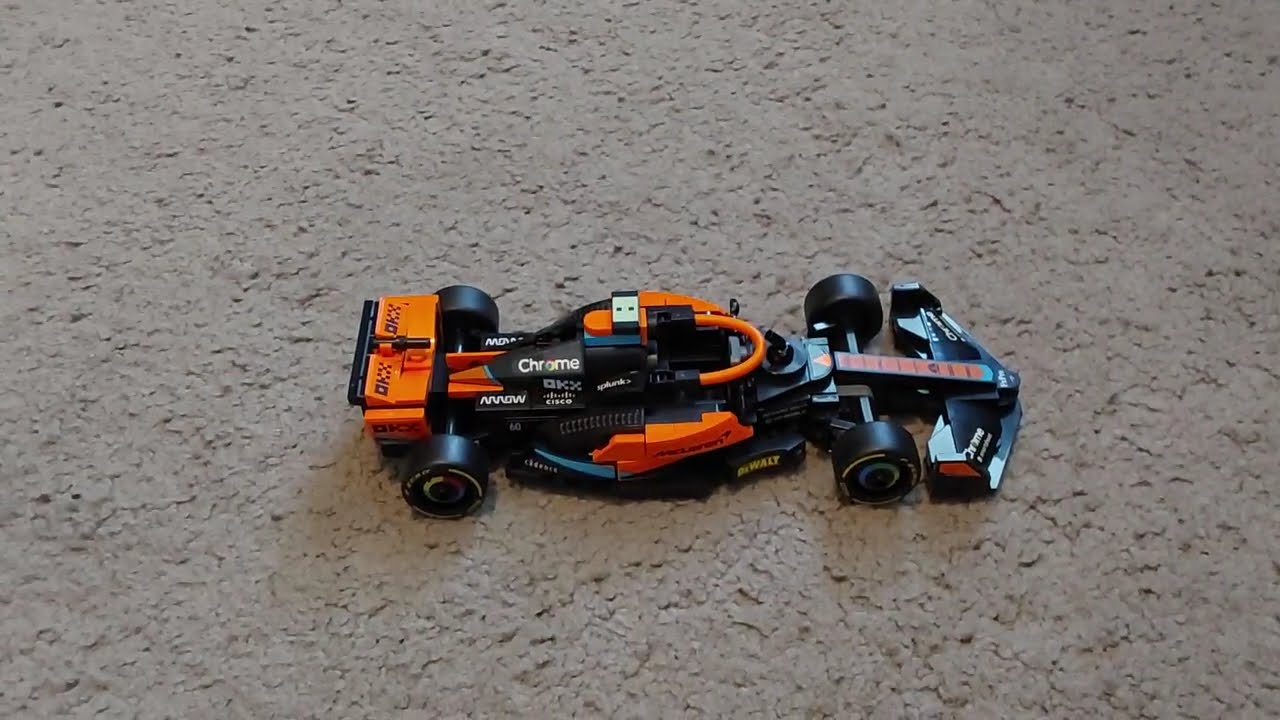 Tour of my F1 Cars (McLaren had a different design) Pt. 1