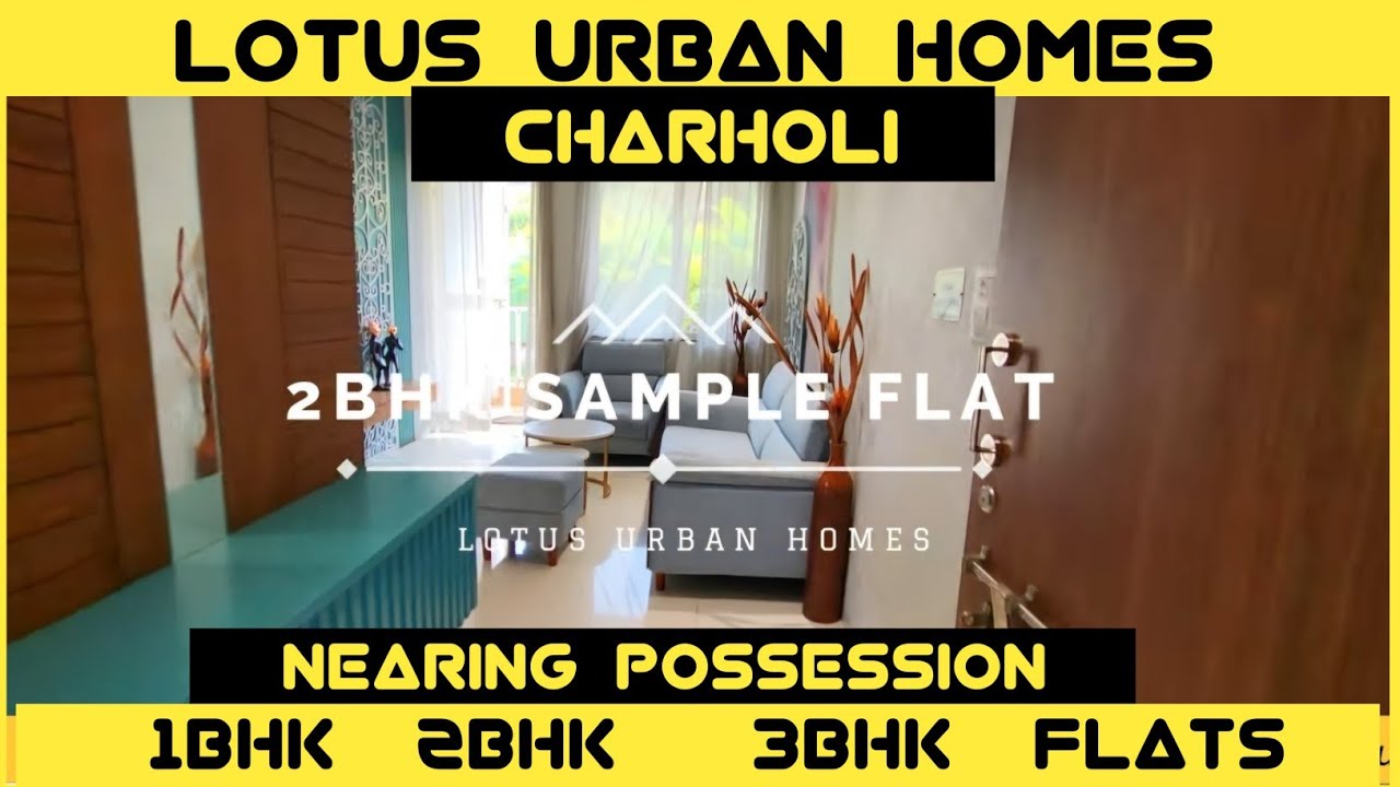 Lotus Urban Homes | Charholi Pune | 1, 2 & 3bhk Flats | Nearing Possession | Call 9172770578