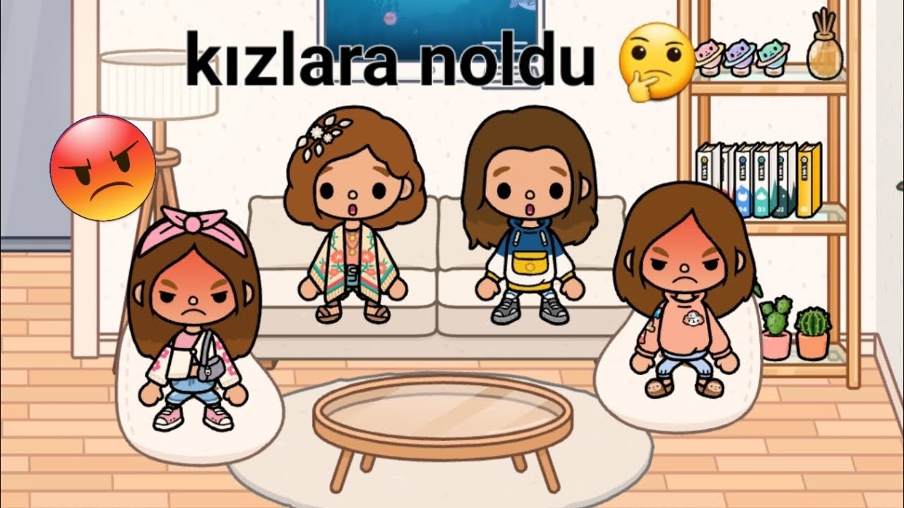 kızlara noldu? | kızlar neden kavga etti ?🤔|TOCA BOCA DÜNYASI