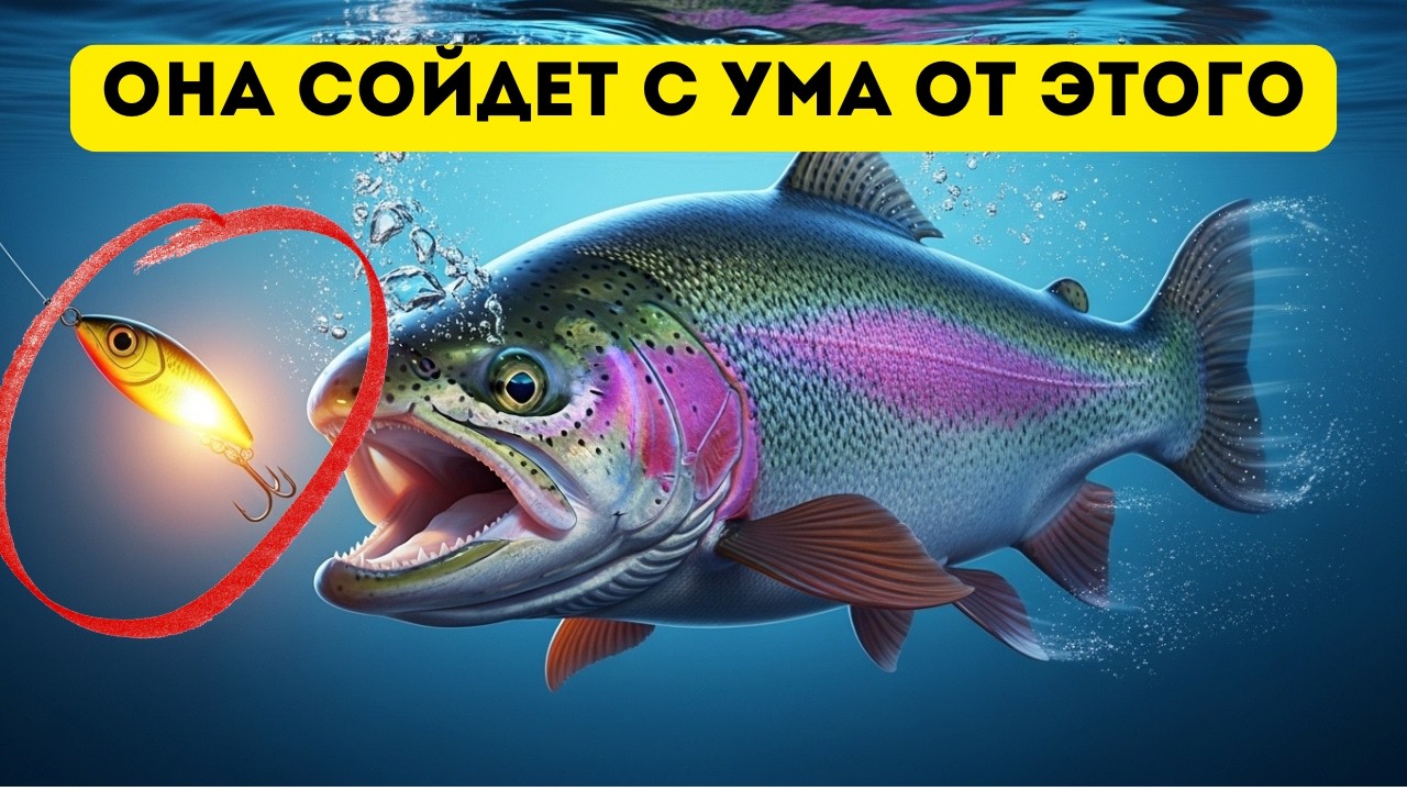 Рыба сойдет с ума и начнет хватать сразу — просто