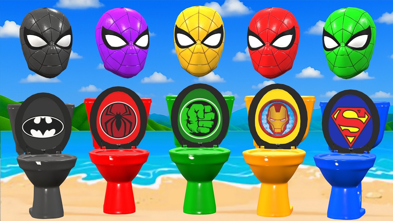 TEBAK GAMBAR is Live I Superhero Dance Gameplay