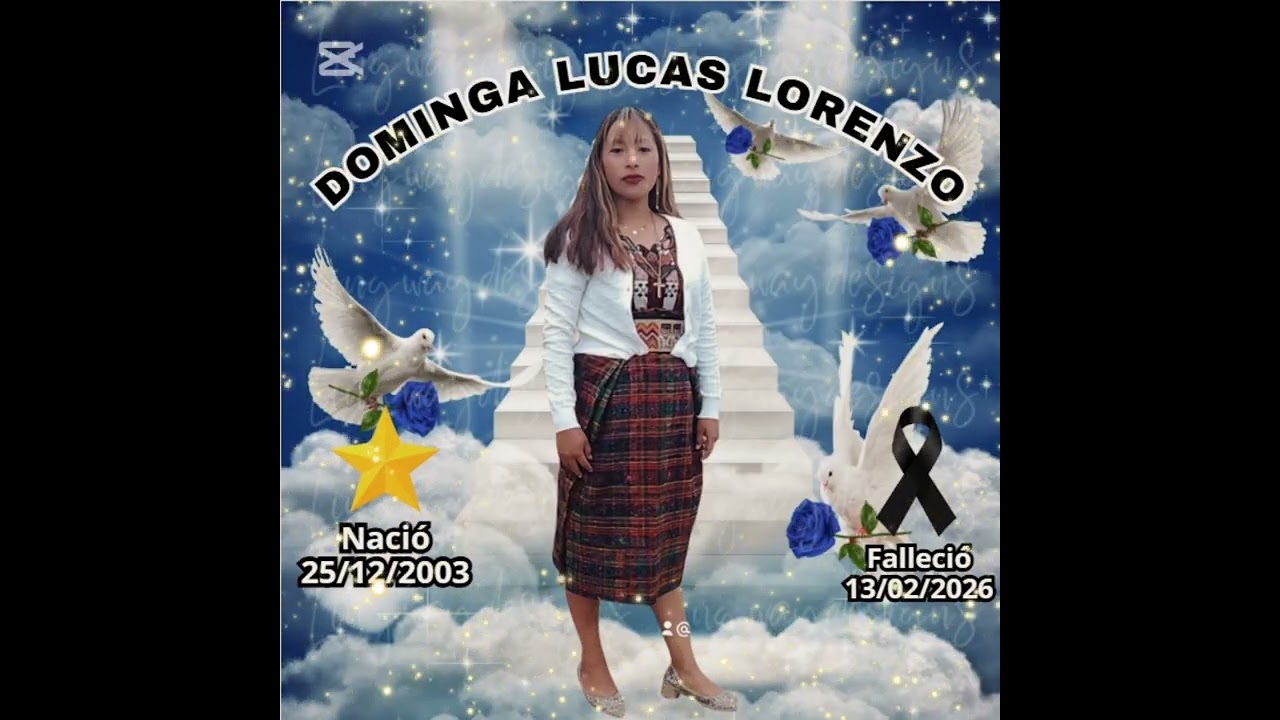 Homenaje a  Dominga Lucas  Lorenzo 