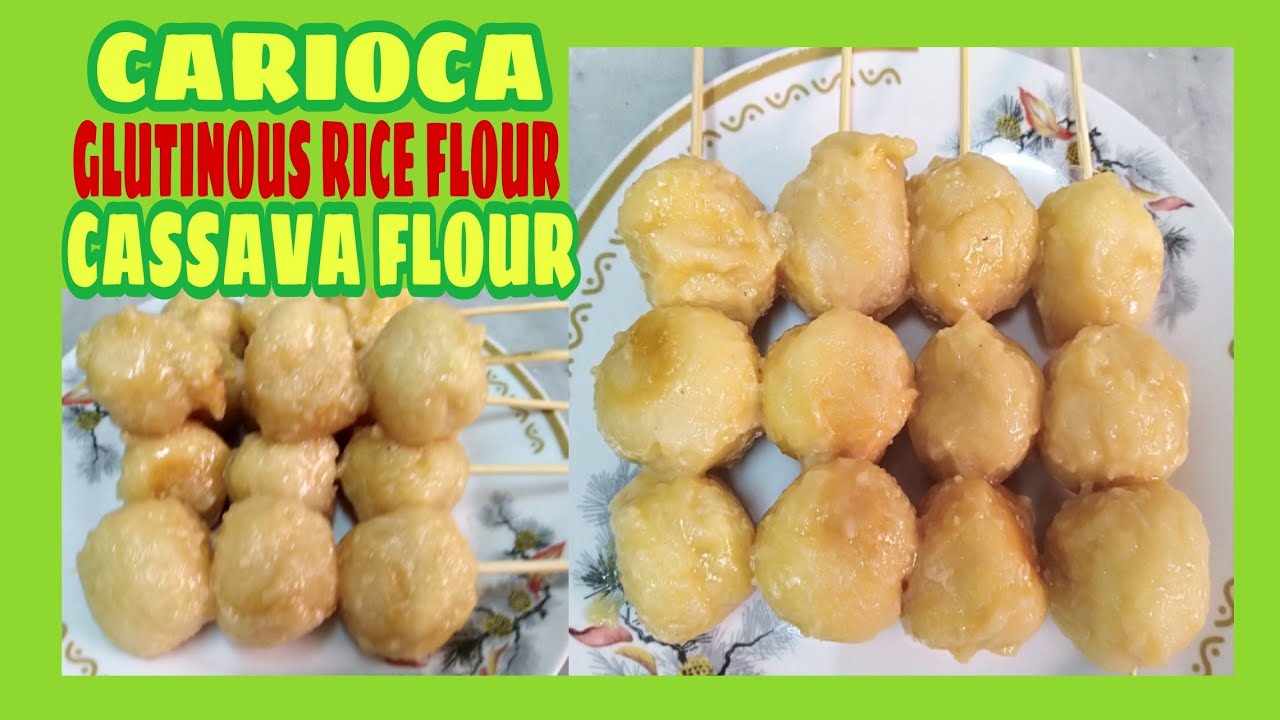 CARIOCA GLUTINOUS RICE FLOUR with CASSAVA FLOUR // LUTONG PINOY PANLASANG PINOY