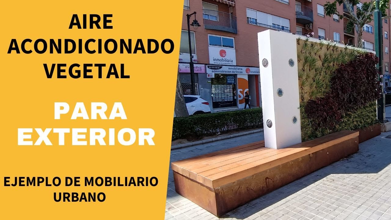 Mobiliario urbano ecológico ¡Descúbrelo!