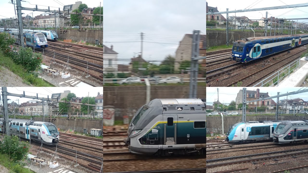 Spot à Mantes (VB2N, NAT, Regio2N IDFM, Omneo Premium Nomad Krono+/CITI et TER 2NNG Nomad)
