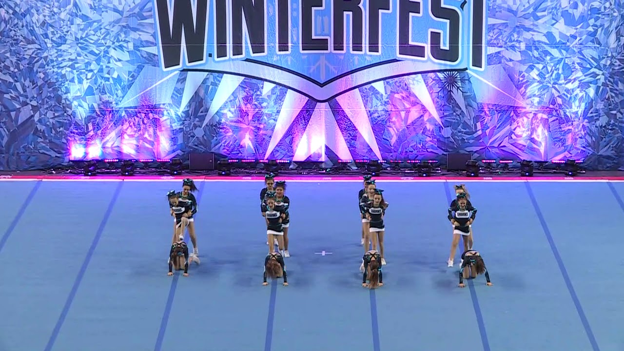 Cheer Sport Ninja Sharks   Youth Prep 1