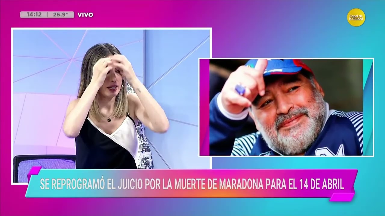 Se reprogramó el juicio por la muerte de Maradona para el 14 de Abril │VLC│ 11-03-26