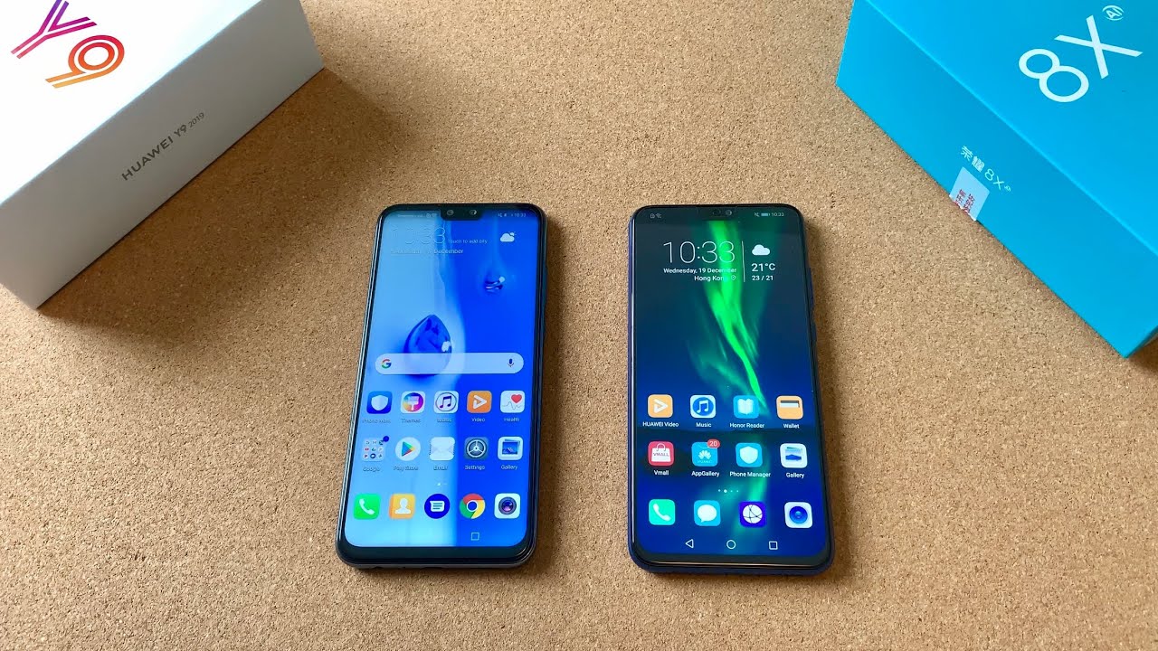 Huawei Y9 против Honor 8X — битва телефонов-кузенов!