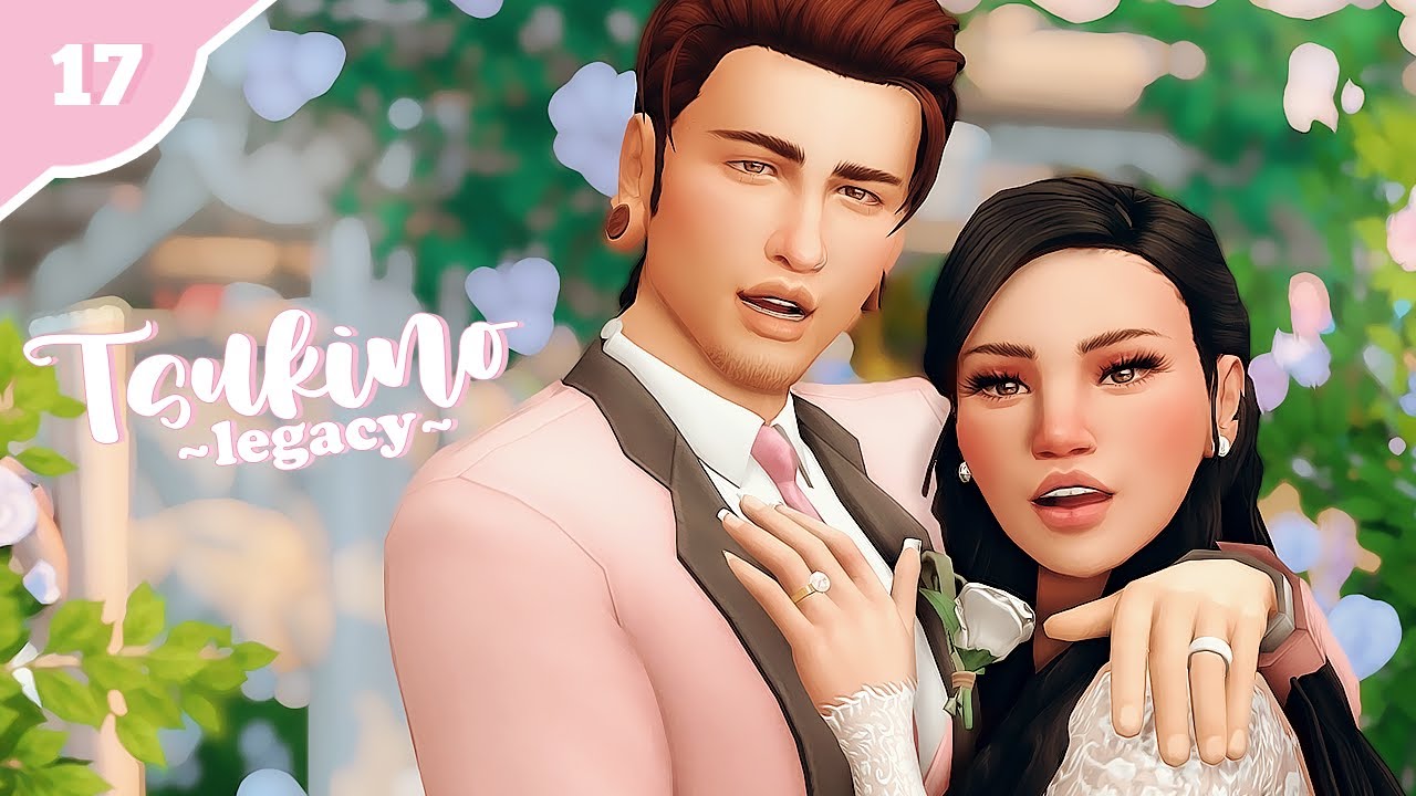 It's officially Wedding Day... finally! // Ep.17 // Tsukino Legacy - The Sims 4