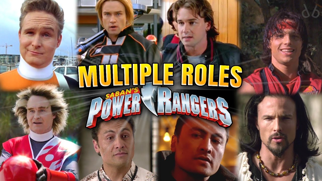 Power Rangers Actors You Didn't Notice Played Multiple Characters
