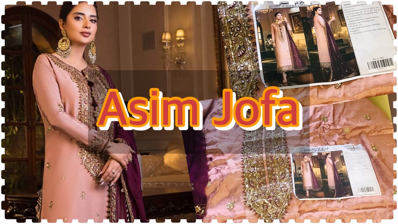 Asim Jofa | finally in Hand | most famous Collection Maahru and Noorie