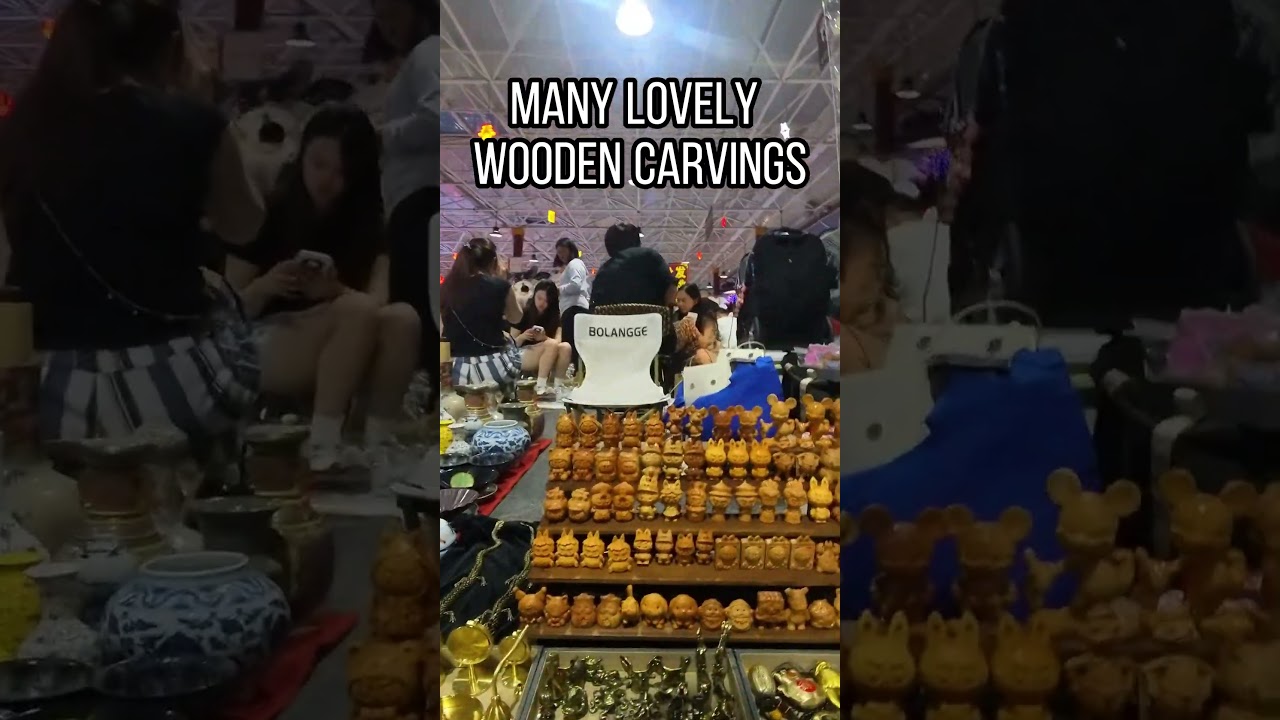 The best antique market：Beijing panjiayuan