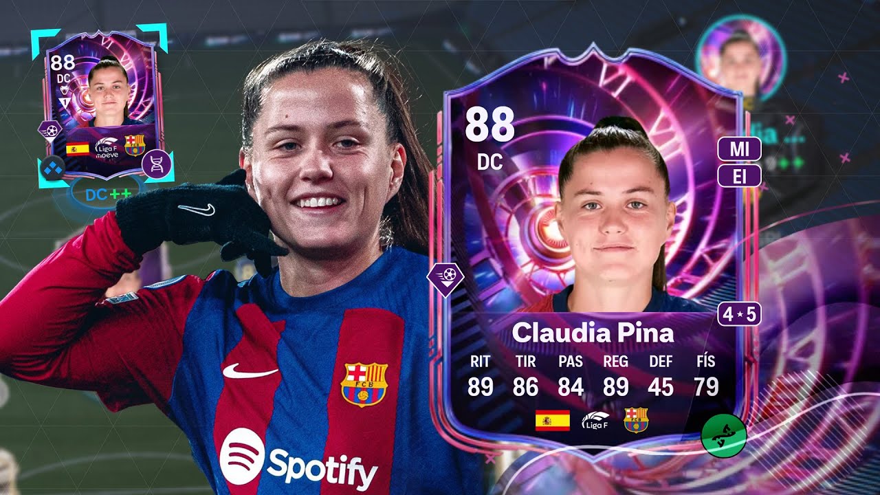 LA MEJOR CARTA DEL JUEGO.. CLAUDIA PINA 88 EVO REVIEW | FC 26