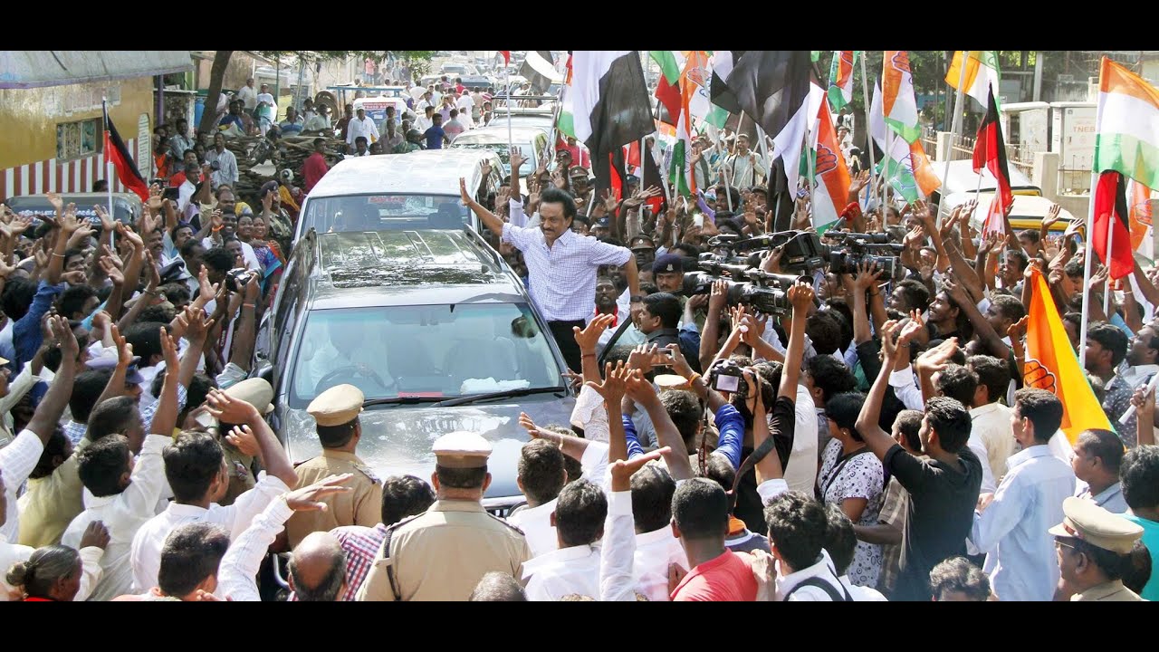 2016 TN Election Campaign | MK Stalin addresses people in Chennai