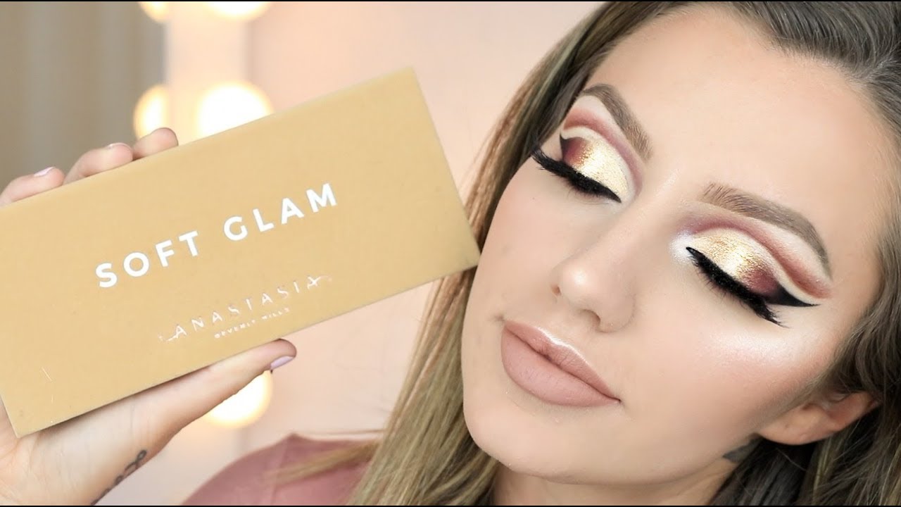 NEW ANASTASIA SOFT GLAM PALETTE TUTORIAL | Jazzi Filipek