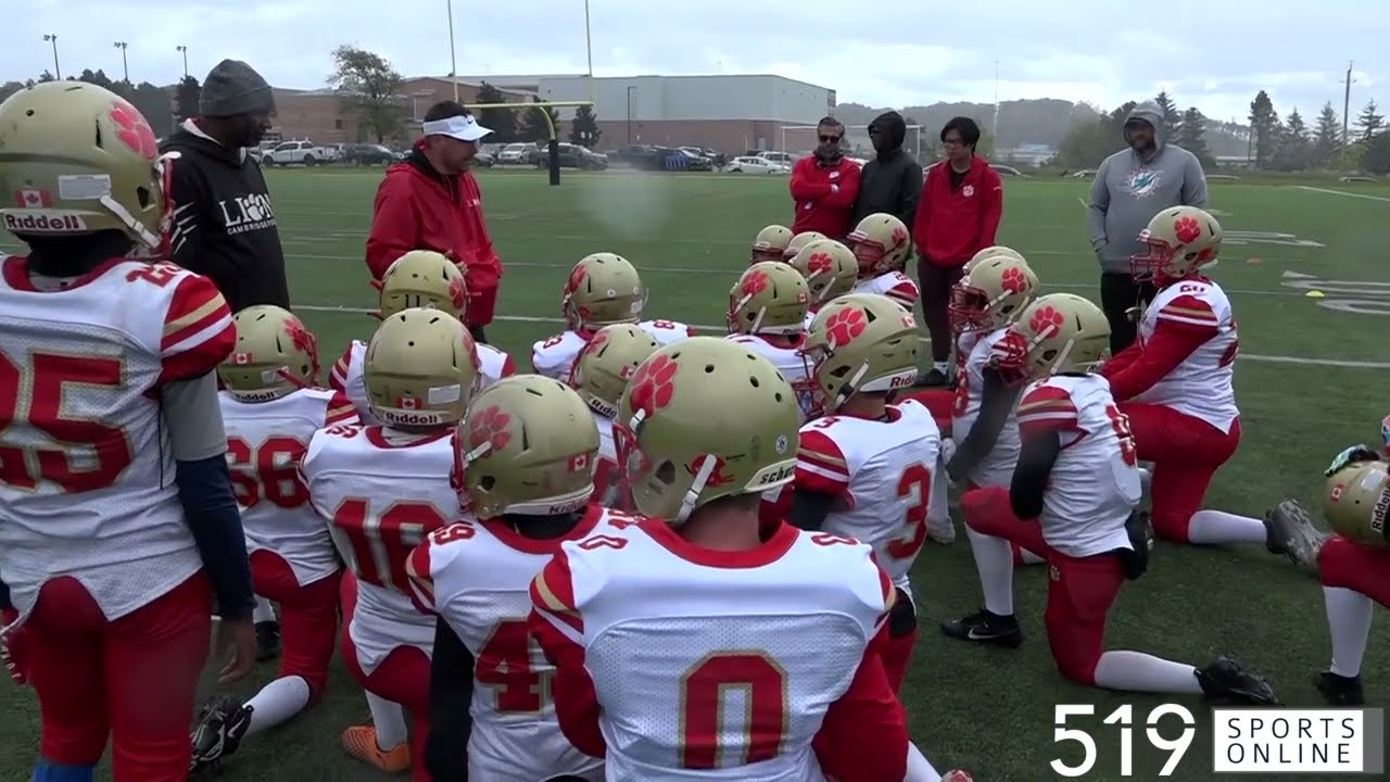 OFFL Football (Under 12) - Hamilton Jr. Tiger Cats vs Cambridge Lions